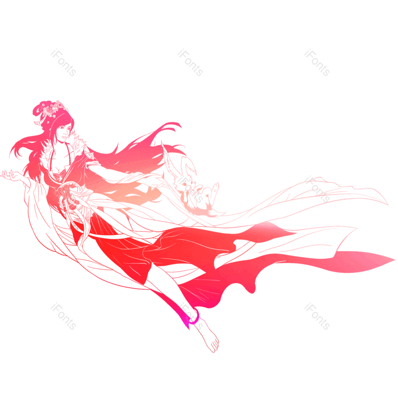 中秋图片,中秋节元素,剪纸风PNG,嫦娥免抠素材